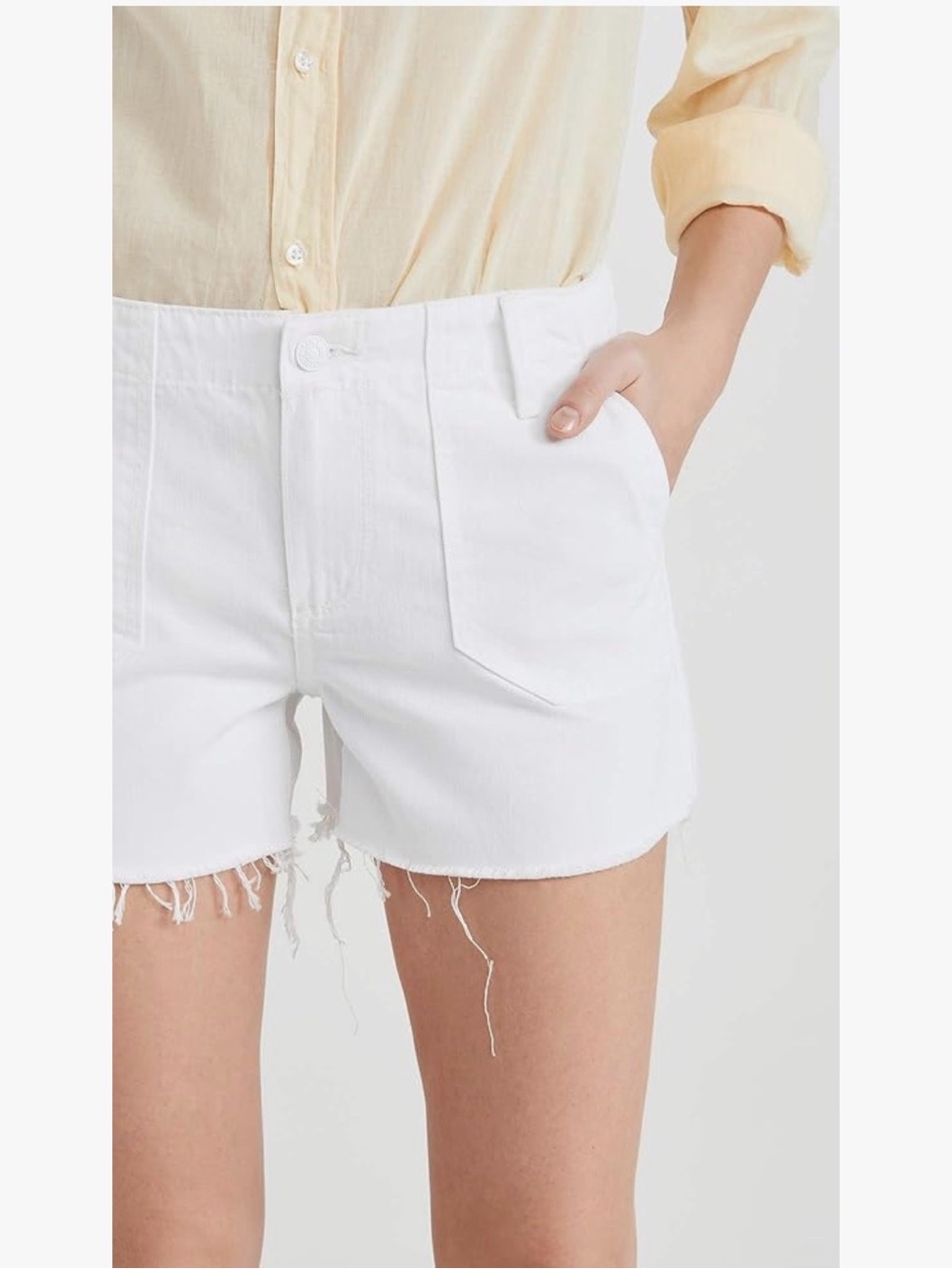 PAIGE Women's Mayslie Utility Shorts